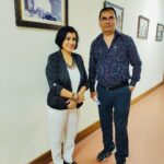 Madhushree Instagram - Today It was a wonderful interaction with #kamalji great environment #vividbharati #akashvaani #mumbai #kamalsharma #zubairkhan #stationdirector #renuchaturvedi