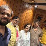 Madhushree Instagram – Enjoying the mixing after recording a song of a upcoming film. #recording #film #song #singing #music #lyrics #robbybadal #manojkrishna #emsquarestudios #recordist