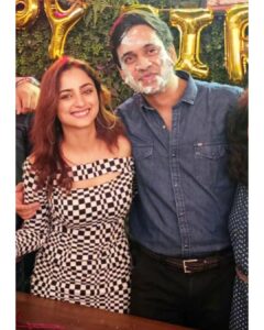 Madirakshi Mundle Instagram - To the man of my life! My anchor and ❤️. An year older and handsome as ever. Wish you an year full of joy, fulfillment , happiness and good health. ( Subtle hint for a return gift : 🐕 🐶 Happy birthday Bharadwaj ❤️