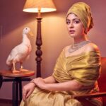 Malavika Wales Instagram - Like a patient bird perched on the edge of reverie. Concept & Photography @mojin_thinavilayil Costume courtesy @zohibzayi Assisted by