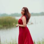 Malavika Wales Instagram - This song has my heart ❤️ . Wearing @threebees_designerboutique