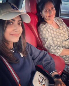 Mamta Mohandas Instagram - Every day is your day… not cuz it just is. 
Cuz you make sure it is… 😄 you even made sure my name is about your love for me 🤭

Here’s to the REAL child of my family.. my light, my best friend, my heart, my everything. Oh.. and Gucci’s too.. Our Mom!
HAPPY MOTHER’s DAY Maa… 

#mothersday #mother #amma #motherslove