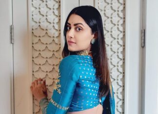 Mamta Mohandas Instagram - Never be afraid to align yourself in a position of power. #sunday #quotes #blue #fashion #desi #friendswedding #bangalore Outfit : @kalyansarees The Ritz-Carlton, Bangalore