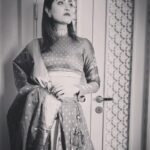 Mamta Mohandas Instagram - Never be afraid to align yourself in a position of power. #sunday #quotes #blue #fashion #desi #friendswedding #bangalore Outfit : @kalyansarees The Ritz-Carlton, Bangalore