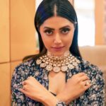 Mamta Mohandas Instagram – Just 💙

📸 @faisal_tirz 
MUA @renjurenjimar 
Outfit @silkycalicut & Jewelry @thangals_jewellery_ Grand Hyatt Dubai