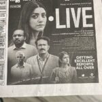 Mamta Mohandas Instagram - LIVE in cinemas now 🎤 @livemovieofficial @soubinshahir @mamtamohan @shinetomchacko_official @priya.p.varrier @vkprakash61 @darrpanbangejaa24 @nitink283 @music24records @magicframes2011 @iamlistinstephen @actor_mukundan @iakksita23 @reshmi_soman11 @krishnapraba_momentzz @trendsadfilmmakers @nikhilspraveen @alphonsofficial @ash_krisz @rajeshnenmmara @radhagomaty @liju_prabhakar @nidad_k_n @manu_michael_joseph @sangeetha_janachandran @storiessocialofficial #LiveMovie #SoubinShahir #MamtaMohandas #ShineTomChacko #PriyaVarrier #VKP #VKPrakash #Films24 #DarrpanBangejaa #NitinKumar #MagicFrames #ListinStephen