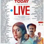 Mamta Mohandas Instagram - LIVE 🔴 IN THEATERS FROM TODAY. @livemovieofficial