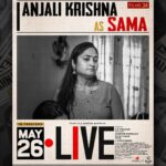 Mamta Mohandas Instagram - Prepare to be mesmerized by the enchanting Anjali Krishna as Sama in Live Movie - a character that radiates grace and strength, leaving a lasting impact on the screen. 📹 In cinemas from friday May 26! @livemovieofficial @soubinshahir @mamtamohan @shinetomchacko_official @priya.p.varrier @vkprakash61 @darrpanbangejaa24 @nitink283 @music24records @magicframes2011 @iamlistinstephen @actor_mukundan @iakksita23 @reshmi_soman11 @krishnapraba_momentzz @trendsadfilmmakers @nikhilspraveen @alphonsofficial @ash_krisz @rajeshnenmmara @radhagomaty @liju_prabhakar @nidad_k_n @manu_michael_joseph @sangeetha_janachandran @storiessocialofficial #LiveMovie #SoubinShahir #MamtaMohandas #ShineTomChacko #PriyaVarrier #VKP #VKPrakash #AnjaliKrishna #Films24 #DarrpanBangejaa #NitinKumar #MagicFrames #ListinStephen