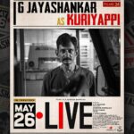 Mamta Mohandas Instagram - Presenting the remarkable G Jayashankar as Kuriyappi - a character that adds a touch of intrigue and depth to Live Movie with a performance that is as captivating as it is enigmatic.📹 In cinemas May 26! @livemovieofficial @soubinshahir @mamtamohan @shinetomchacko_official @priya.p.varrier @vkprakash61 @darrpanbangejaa24 @nitink283 @music24records @magicframes2011 @iamlistinstephen @actor_mukundan @iakksita23 @reshmi_soman11 @krishnapraba_momentzz @trendsadfilmmakers @nikhilspraveen @alphonsofficial @ash_krisz @rajeshnenmmara @radhagomaty @liju_prabhakar @nidad_k_n @manu_michael_joseph @sangeetha_janachandran @storiessocialofficial #LiveMovie #SoubinShahir #MamtaMohandas #ShineTomChacko #PriyaVarrier #VKP #VKPrakash #Mukundan #Films24 #DarrpanBangejaa #NitinKumar #MagicFrames #ListinStephen