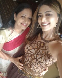 Mamta Mohandas Instagram - Every day is your day… not cuz it just is. 
Cuz you make sure it is… 😄 you even made sure my name is about your love for me 🤭

Here’s to the REAL child of my family.. my light, my best friend, my heart, my everything. Oh.. and Gucci’s too.. Our Mom!
HAPPY MOTHER’s DAY Maa… 

#mothersday #mother #amma #motherslove