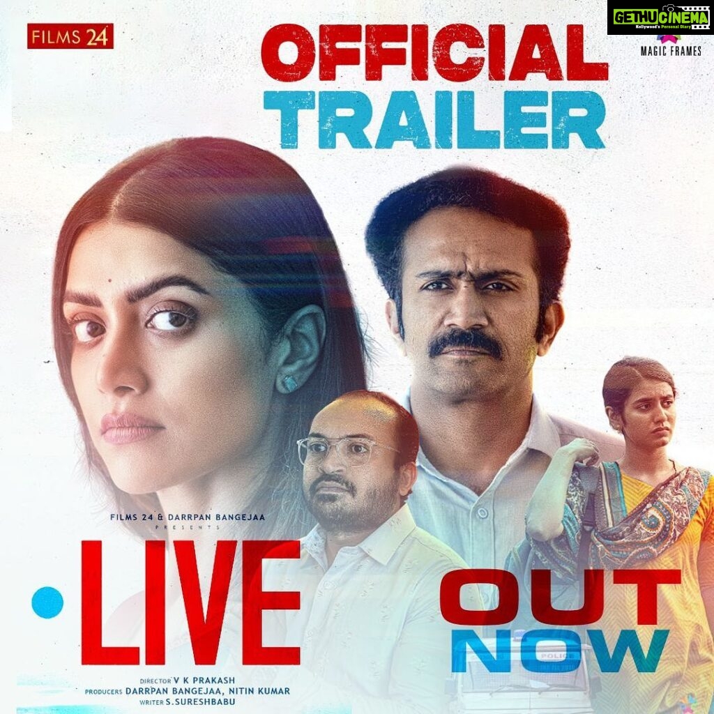 Mamta Mohandas Instagram - 'Live' delves into the harrowing consequences of fake news in our society. Helmed by V K Prakash and written by S Sureshbabu. Trailer out now! 📹🎤 Link in bio. @livemovieofficial @soubinshahir @mamtamohan @shinetomchacko_official @priya.p.varrier @vkprakash61 @darrpanbangejaa24 @nitink283 @girishkumart @music24records @tips_malayalamofficial @magicframes2011 @iamlistinstephen @actor_mukundan @iakksita23 @reshmi_soman11 @krishnapraba_momentzz @trendsadfilmmakers @nikhilspraveen @alphonsofficial @ash_krisz @rajeshnenmmara @radhagomaty @liju_prabhakar @nidad_k_n @manu_michael_joseph @sangeetha_janachandran @storiessocialofficial #LiveMovie #SoubinShahir #MamtaMohandas #ShineTomChacko #PriyaVarrier #VKP #VKPrakash #kuzhurwilson #Films24 #DarrpanBangejaa #TipsMalayalam #NitinKumar #MagicFrames #ListinStephen #Megham #LiveTrailer