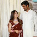 Manali Rathod Instagram – I love being your wife / husband. Happy birthday to my favorite person in the world ❤️❤️@vijjithvarma