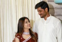 Manali Rathod Instagram - I love being your wife / husband. Happy birthday to my favorite person in the world ❤️❤️@vijjithvarma
