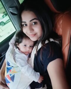 Manali Rathod Instagram - ￼ Happy 8 months, sweetheart. I had no idea how quickly eight months might pass. Every day, you grow and change, and I know this is only the beginning of many more fun and exciting things to come.❤️