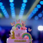 Manali Rathod Instagram - My baby doll @amairavarma 1st birthday pics Jewellery: @emmadi_silver_jewellery Photography ; @theeternalmomentsstudio @vijjithvarma