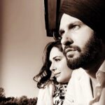 Mandy Takhar Instagram - From the Sets of #Saak (dec 2018) to now prep work for #SoobaSingh how time flew by.. we gotta Fly faster Soobe ✊🏼 @jobanpreet.singh