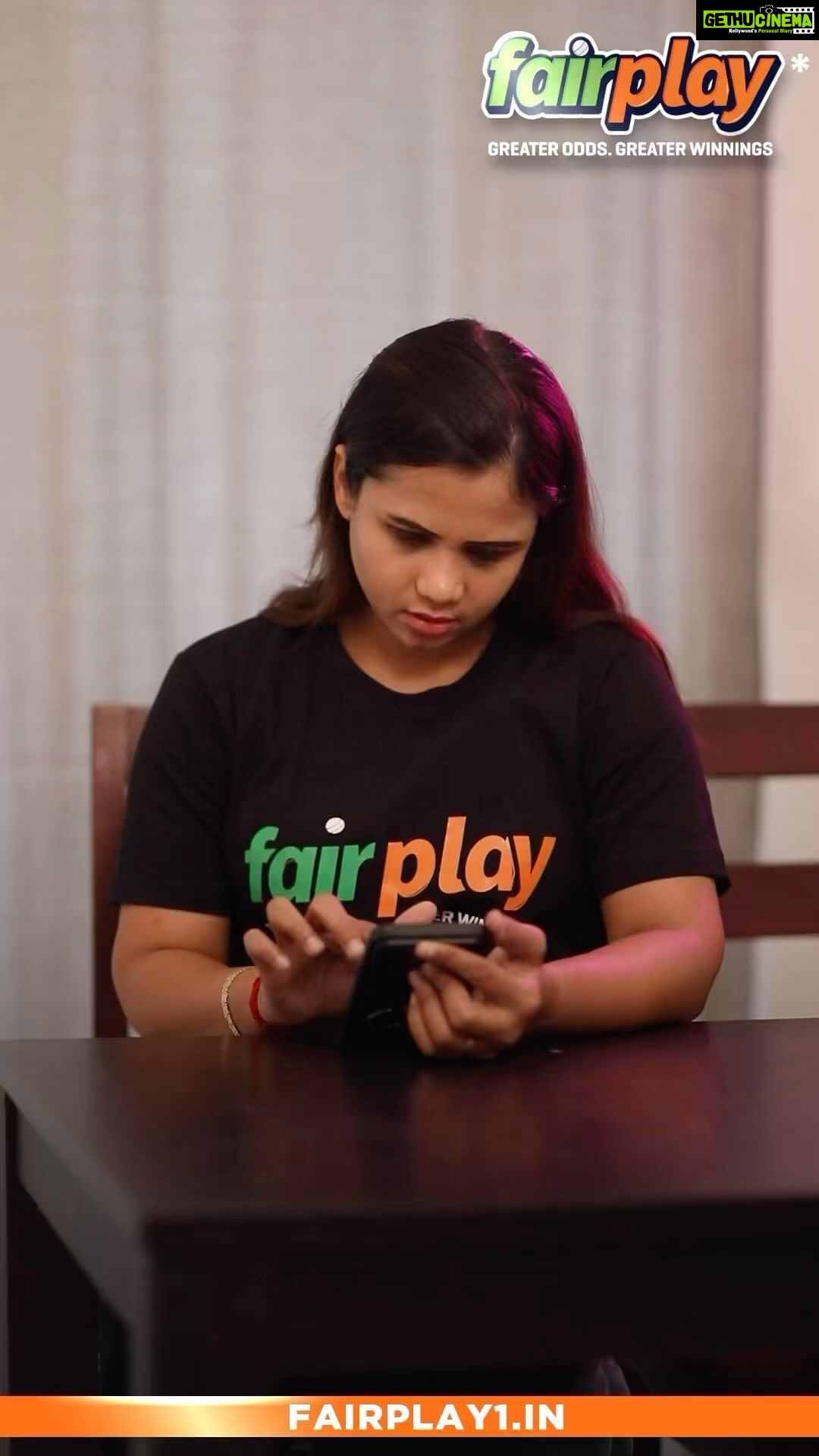 Manimegalai Instagram - Use Affiliate Code MANI300 for a 300% first and 50% second deposit bonus. ππ₯ Win big during the India vs. West Indies ODI series with FairPlay, your ultimate betting exchange! π Enjoy a 15% referral bonus and up to 10% loyalty bonus! ππ Join now for the best betting experience! #FairPlay #Betting #sportsbetting #IndvsWI #INDvWI #ODImatch #ODIseries #Betandwin