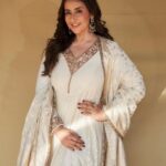 Manisha Koirala Instagram - “I call white the most powerful non-color; it's clean, optimistic, powerful." Jason wu India
