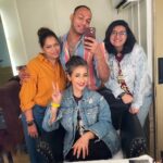 Manisha Koirala Instagram - Happy people.. #team #joyful #shootday Mumbai, Maharashtra
