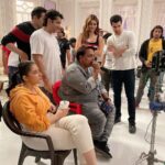 Manisha Koirala Instagram – I have loved working with this fabulous family!! Thank you #rohitdhawan for being such a respectful and warm person to work with that entire team is so great!! Here’s to all of us from #shehzada 
@kartikaaryan @ronitboseroy @kritisanon @amanthegill #ganeshmasterchoreography 
❤️❤️❤️ Mumbai, Maharashtra