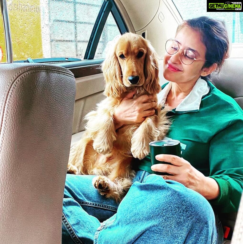 Manisha Koirala Instagram - A dose of daily doggy cuteness #powfect #dogmom #puppyplay #mowglikoirala
