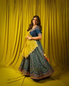 Manjima Mohan Instagram - 🦚

Styled by: @nikhitaniranja
Outfit: @nainajainkolkata 
Jewellery: @konikajewellery 
HMU: @pinkyloha
Shot by: @livingin24fps
Photography team: @anupamasindhia