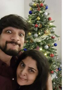 Manjima Mohan Instagram - May this christmas season fill your home with love, joy and laughter!😊🥰
Merry Christmas and Happy New Year❤️🎄🎅