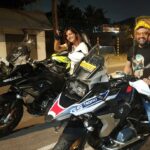 Manju Warrier Instagram - The fears I don't face, become my limits. Thank you for being there for me as such good friends and patient guides @soubinshahir @bineeshchandra (also for the pictures) You guys are super cool ❤️🤗 Important : Please wear proper riding gear while motorbiking. Pardon me for my ignorance in the pictures!