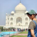 Manju Warrier Instagram - So much world, so little time 😊❤️ 📸 @bineeshchandra #travel #india #tajmahal