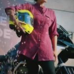 Manju Warrier Instagram - A tiny step of courage is always a good place to start. ❤️ P.S : Got to go a looooong way before I become a good rider, so if you see me fumbling on the roads, please be patient with me 😊🙏 Thank you for being an inspiration to many like me #AK #AjithKumar Sir ❤️🙏 #bmw #gs1250 #bmwkochi @bineeshchandra