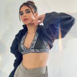 Miesha Saakshi Iyer Instagram – The story of 
Two pants and a top 🫰🏻