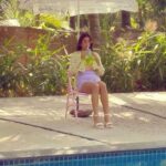 Miesha Saakshi Iyer Instagram – A day at @moonstonehammockofficial 🌴 
The Wes Anderson way ☀️ Alibaugh