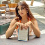 Miesha Saakshi Iyer Instagram – My weekend is book(ed) 🌴
@buddhacafeofficial ☕️ 
.
Wearing @sugarcandyindia 🍊 Alibagh Beach