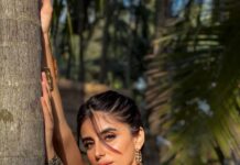 Miesha Saakshi Iyer Instagram - Somewhere on a beach 🏝️