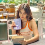 Miesha Saakshi Iyer Instagram – My weekend is book(ed) 🌴
@buddhacafeofficial ☕️ 
.
Wearing @sugarcandyindia 🍊 Alibagh Beach