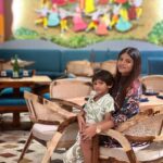 Mitali Nag Instagram – Nice ambience Great spread Good food and warm hospitality!!
@madhuban_vegbuffet proved to be a perfect place to introduce my son @rudransh_pardeshi to the Great Indian Chhappan Bhog 😊♥️
.
.
#mitaalinag #collab #food #indianactress #333 R Mall Mulund