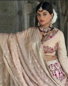Mitali Nag Instagram - 1, 2 or 3…? 
.
.
.
Outfit @soniyagofficial 
Stylist @the_neerajpandey 
Jewellery @kash_designs2021 
📸 @mk_____kotapalli 
#mitaalinag #indian #collab #333