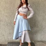 Mitali Nag Instagram - Easing into my style ✨🤍 . . Outfit @thegroomingcollection Stylist @the_neerajpandey . #mitaalinag #fashion #duskybeauty #indianactress #333 Mumbai, Maharashtra