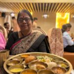 Mitali Nag Instagram - When eating out, the Indian thali style of eating always tops my list ♥️♥️ Took my mommy @nag.nalini to @maharajabhogmumbai on her birthday for a heartiest meal filled with so many varieties of Indian delicacies and a lot of love…! Thank you @teamashishmaheshwari for hosting us!!! . . #mitaalinag #indianthali #collaboration #foodgasm #333 @sankalppardeshi @rudransh_pardeshi Juhu, Mumbai