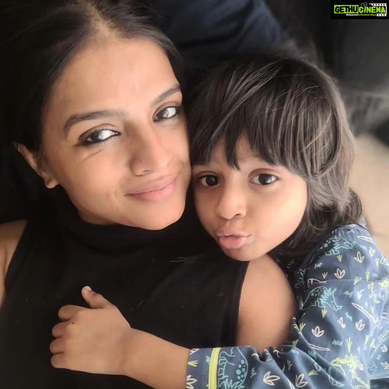Mitali Nag Instagram - Happy Mother's Day #mitaalinag you make me proud every single day by making our Rudransh the best version of you 💗 #bestmom #love #eyes #beautiful #rudransh