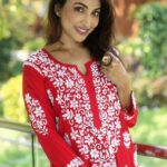 Mouli Ganguly Instagram - Let's wander where wifi is weak and sun is strong . . .Clicked by @sonal__dalmia Wearing @maayra_fashion @kavitaprateekmishra Make up @priya_sureka Location @irayoslifestyle . . . #mouliganguly #indiansuit #lucknowisuit #indianwoman #indianlady Irayos Lifestyle Retreat