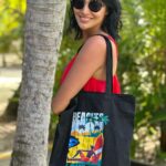 Nalini Negi Instagram - Love how versatile the bag is. You can use it for the beach, but it would also make a great shopping or grocery bag. It's definitely a must-have for summer! That tote bag is perfect for beach days held by actor/influencer @nalininegi #zabyzain #beachesloveme #totebag #sustainablefashion Maldives Beach