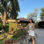 Nalini Negi Instagram - Unleashing my inner wanderer, pedaling through paradise at this enchanting resort. @anchaviyo #vaccay #vaccaymode #vaccation #chilling #chill #chillvibes #nature #naturelovers Anchaviyo