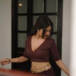 Nandana Varma Instagram - 🌸 Picture by: @yaami____ Styled by: @_chuake 🪄 Mua&Hair: @zara___makeover 🪄 Location: @azora.hotels
