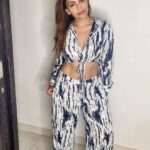 Navina Bole Instagram - I believe in me!🌟😎💙🤍💥 Outfit : @beachnhill Managed by : @publiquedom #post #newpost #photos #photosoftheday #newphotos #picsoftheday #newpics #instapost #instagram #instagood #ootd #designerwear #coordset #pose #attitude #swag #keephustling #shadow #knottedshirt #explorepage #explore #navinabole #lifeisbeautiful #positivevibes #omsairam #happythursday #swipeleft My Happy Place