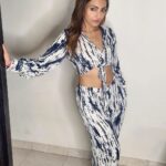 Navina Bole Instagram - I believe in me!🌟😎💙🤍💥 Outfit : @beachnhill Managed by : @publiquedom #post #newpost #photos #photosoftheday #newphotos #picsoftheday #newpics #instapost #instagram #instagood #ootd #designerwear #coordset #pose #attitude #swag #keephustling #shadow #knottedshirt #explorepage #explore #navinabole #lifeisbeautiful #positivevibes #omsairam #happythursday #swipeleft My Happy Place