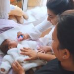 Neha Marda Instagram - Don't misss her spa look in the end ❤️🍼 @anaya_.agrawal #babyanaya #nehamarda
