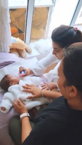 Neha Marda Instagram - Don't misss her spa look in the end ❤️🍼
@anaya_.agrawal #babyanaya #nehamarda