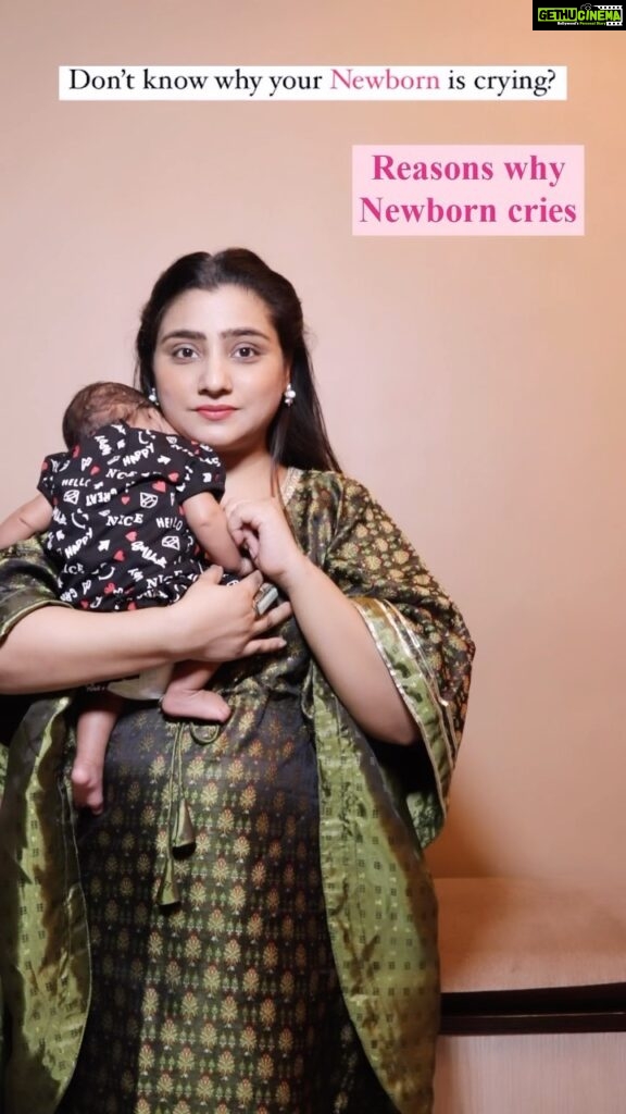 Neha Marda Instagram - Can you relate???? As new parents, we are trying to understand why our baby is crying and it has been really difficult to identify the reason. Every day is a new struggle with a newborn as the baby cannot tell anything, he/she would only cry. It takes time for the baby and the parents to understand each other. #parents #parentslove #newparents #parenting # mom #momlove #dad #dadlove #baby #babyboy #babycry #babycrying #firstbaby #babyproblems #nehamarda #mommy