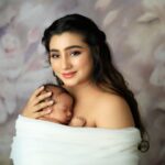 Neha Marda Instagram - We made a Wish And You came True✨ #babyanaya @anaya_.agrawal #mommy #mommylife #nehamarda #babygirl